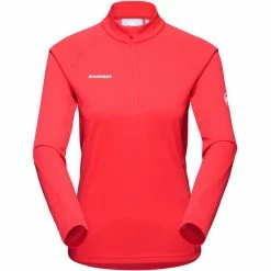 Mammut Aegility Half Zip Longsleeve Shirt Women sunset-white