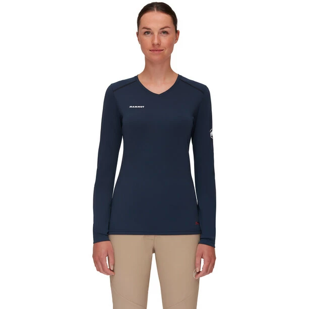 Mammut Sertig Longsleeve Top Women marine/black 4 Mammut Sertig Longsleeve Top Women marine/black - Image 2