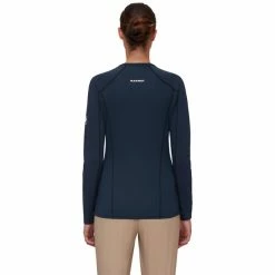 Mammut Sertig Longsleeve Top Women marine/black 9 Mammut Sertig Longsleeve Top Women marine/black -Training Shirts Shop mammut sertig longsleeve top women marine black 3