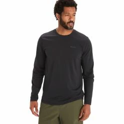 Marmot Crossover LS Men black -Training Shirts Shop marmot crossover ls men black 4