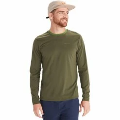 Marmot Crossover LS Men nori -Training Shirts Shop marmot crossover ls shirt men nori 3