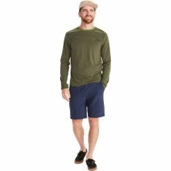 Marmot Crossover LS Men nori -Training Shirts Shop marmot crossover ls shirt men nori 5