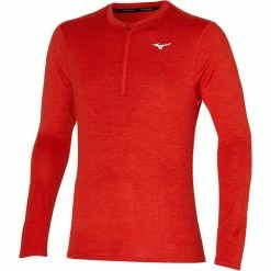 Mizuno Impulse Core LS HZ Tee Men fiery red