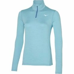 Mizuno Impulse Core LS HZ Tee Women milky blue