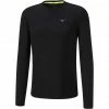 Mizuno Impulse Core LS Tee Men black -Training Shirts Shop mizuno impulse core ls tee men black 1