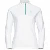 Odlo Besso Midlayer 1/2 Zip Women white -Training Shirts Shop odlo besso midlayer 1 2 zip women white 1