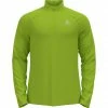 Odlo Essential Ceramiwarm Midlayer 1/2 Zip Men lime green -Training Shirts Shop odlo essential ceramiwarm midlayer 1 2 zip men lime green 1
