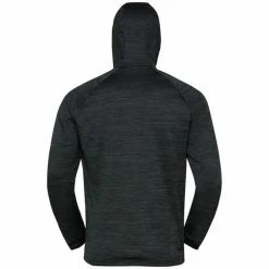 Odlo Run Easy Warm Hoody Midlayer Men black melange 9 Odlo Run Easy Warm Hoody Midlayer Men black melange -Training Shirts Shop odlo run easy warm hoody midlayer men black melange 4