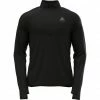 Odlo Zeroweight Midlayer Halfzip Men black 1 Odlo Zeroweight Midlayer Halfzip Men black -Training Shirts Shop odlo zeroweight midlayer halfzip men black 1