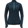 Odlo Zeroweight Midlayer Halfzip Women blue wing teal/polynya 1 Odlo Zeroweight Midlayer Halfzip Women blue wing teal/polynya -Training Shirts Shop odlo zeroweight midlayer halfzip women blue wing teal polynya 1