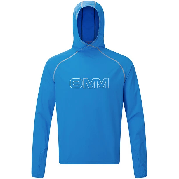 OMM Breeze Hoodie Men blue/grey 4 OMM Breeze Hoodie Men blue/grey - Image 2