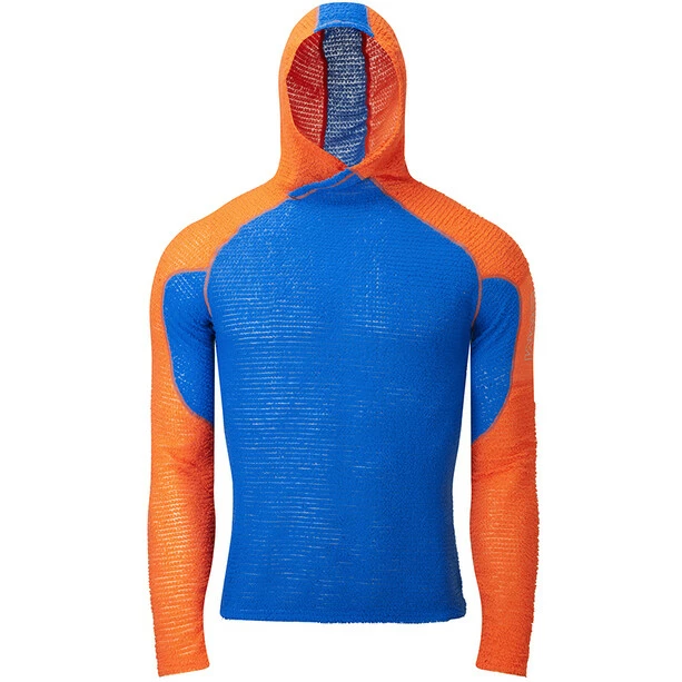 OMM Core Hoodie Men blue/orange 5 OMM Core Hoodie Men blue/orange - Image 3