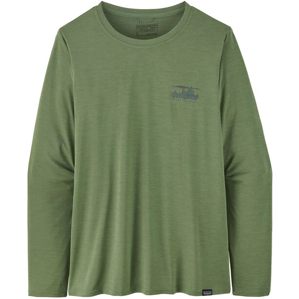 Patagonia Capilene Cool Daily Graphic LS Shirt Women green/SKGX 3 Patagonia Capilene Cool Daily Graphic LS Shirt Women green/SKGX