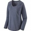 Patagonia Cool LS Trail Shirt Women classic navy -Training Shirts Shop patagonia cool ls trail shirt women classic navy 1
