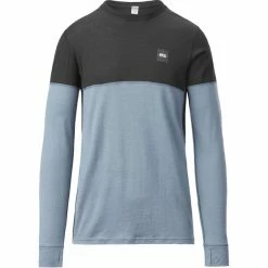 Picture Eaton Merino Top Men china blue