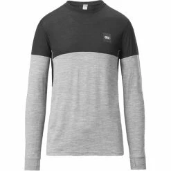 Picture Eaton Merino Top Men grey melange