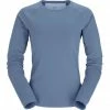 Rab Dihedral Crew LS tee Women bering sea -Training Shirts Shop rab dihedral crew ls tee women bering sea 1