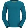 Rab Dihedral Crew LS tee Women ultramarine -Training Shirts Shop rab dihedral crew ls tee women ultramarine 1