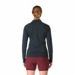 Rab Sonic LS Zip Women beluga -Training Shirts Shop rab sonic ls zip women beluga 4
