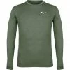 SALEWA Puez Melange Dry LS Tee Men thyme melange 1 SALEWA Puez Melange Dry LS Tee Men thyme melange -Training Shirts Shop salewa puez melange dry ls tee men thyme melange 1