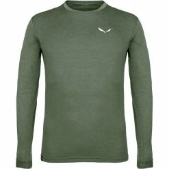 SALEWA Puez Melange Dry LS Tee Men thyme melange