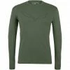 SALEWA Pure Logo Alpine Merino Responsive LS Tee Men thyme -Training Shirts Shop salewa pure logo alpine merino responsive ls tee men thyme 1