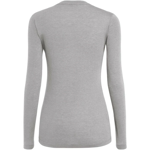 SALEWA Solidlogo Dry LS Tee Women heather grey 5 SALEWA Solidlogo Dry LS Tee Women heather grey - Image 3