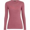 SALEWA Solidlogo Dry LS Tee Women mauvemood melange -Training Shirts Shop salewa solidlogo dry ls tee women mauvemood melange 1