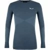 SALEWA Zebru Responsive LS Tee Men dark denim -Training Shirts Shop salewa zebru responsive ls tee men dark denim 1