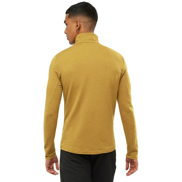 Salomon Outline Half Zip Mid LS Shirt Men cumin 6 Salomon Outline Half Zip Mid LS Shirt Men cumin - Image 4