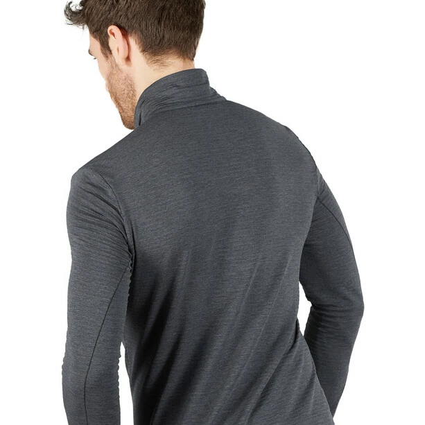 Salomon Outline Half Zip Mid Shirt Men black 7 Salomon Outline Half Zip Mid Shirt Men black - Image 5