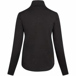 Saucony Sunday 1/4 Zip Long Sleeve Women black heather -Training Shirts Shop saucony sunday 1 4 zip long sleeve women black heather 2