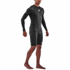 Skins Series-1 LS Shirt Men black -Training Shirts Shop skins series 1 ls shirt men black 4