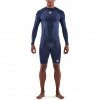 Skins Series-1 LS Shirt Men navy blue