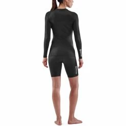 Skins Series-1 LS Top Women black -Training Shirts Shop skins series 1 ls top women black 3