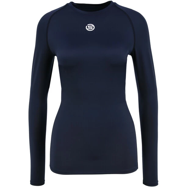 Skins Series-1 LS Top Women navy blue 3 Skins Series-1 LS Top Women navy blue