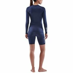 Skins Series-1 LS Top Women navy blue 9 Skins Series-1 LS Top Women navy blue -Training Shirts Shop skins series 1 ls top women navy blue 3