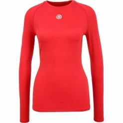 Skins Series-1 LS Top Women red