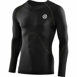 Skins Series-3 400 LS Top Men black/yellow