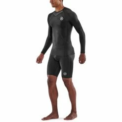Skins Series-3 Compression LS Top Men black -Training Shirts Shop skins series 3 compression ls top men black 5