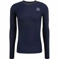 Skins Series-3 Compression LS Top Men navy blue