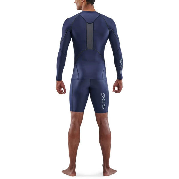 Skins Series-3 Compression LS Top Men navy blue 5 Skins Series-3 Compression LS Top Men navy blue - Image 3
