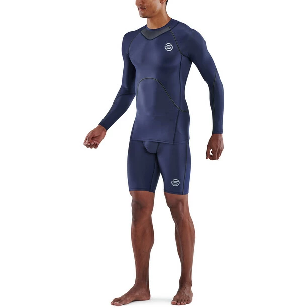 Skins Series-3 Compression LS Top Men navy blue 7 Skins Series-3 Compression LS Top Men navy blue - Image 5