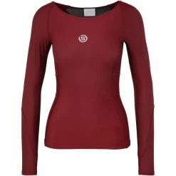 Skins Series-3 Compression LS Top Women burgundy