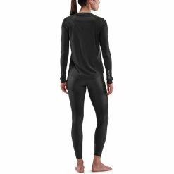 Skins Series-3 LS Top Women black -Training Shirts Shop skins series 3 ls top women black 2