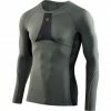 Skins Series-5 LS Top Men grey/blue -Training Shirts Shop skins series 5 ls top men grey blue 1