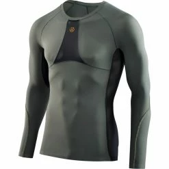 Skins Series-5 LS Top Men grey/blue