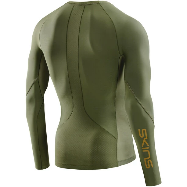 Skins Series-5 LS Top Men khaki 4 Skins Series-5 LS Top Men khaki - Image 2