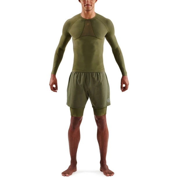 Skins Series-5 LS Top Men khaki 5 Skins Series-5 LS Top Men khaki - Image 3