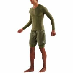 Skins Series-5 LS Top Men khaki 11 Skins Series-5 LS Top Men khaki -Training Shirts Shop skins series 5 ls top men khaki 4